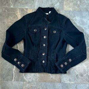 Black Denim Jacket